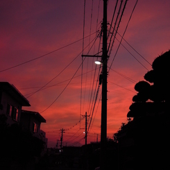 夕焼け空が～♪