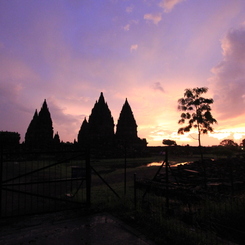 2012年11月16日　インドネシア　プランバナン寺院遺跡群旅行