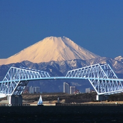 富士山とゲートブリッヂ　その３