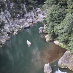 鬼怒楯岩大吊橋7