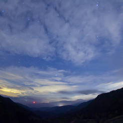 美ヶ原高原の星空