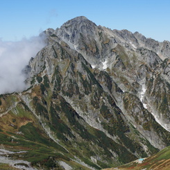 岩の殿堂剱岳