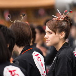 松江祭鼕行列(どうぎょうれつ)①