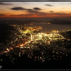 灰が峰の夜景