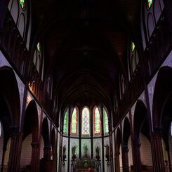 博物館　明治村　聖ザビエル天主堂