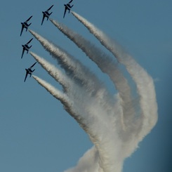 入間航空祭（94）T-4 ブルーインパルス　　