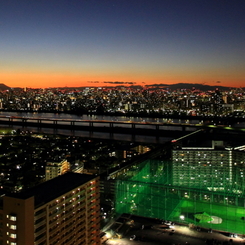 東京山脈と富士山　高さ１１５Mからの夕景＃１０