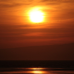 干潟の夕景 (御輿来海岸) 7