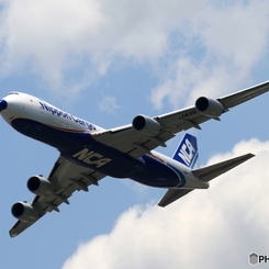 NCA 747-8F 飛行　