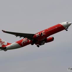 Air Asia A330-300 離陸　