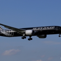 「Ａｌｌ　Ｂｌａｃｋｓ」 787-9 ZK-NZE　