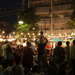 夏祭りの夜