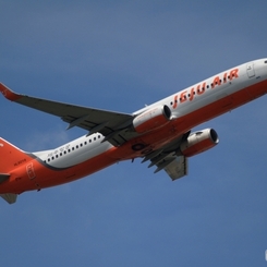 JEJU 737-86N 出発　