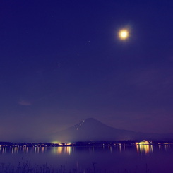 富士山、夏。