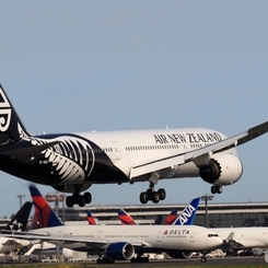 Air New Zealand 787-9 到着　