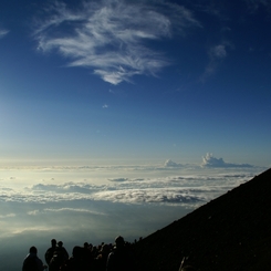 下山～荘厳の日差し