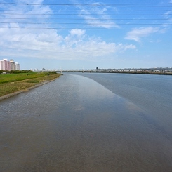 荒川… 船堀橋から