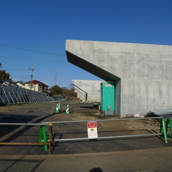 大きな橋脚