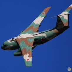 ☮　休憩タイム（223）✈入間航空祭　C-1の背中