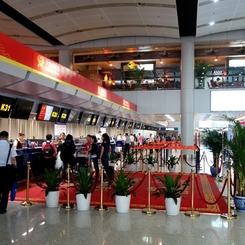 中国の旅　北京首都国際空港ターミナル１