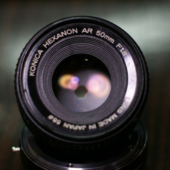 KONICA AR HEXANON 50/1.8