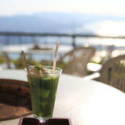 抹茶フロート