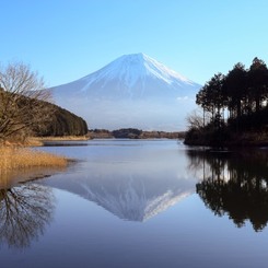 田貫湖からの富士
