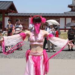 平城宮跡の美女の舞い②