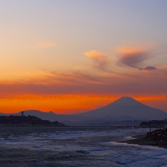 風景☆富士夕景