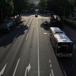 見知らぬ街であるかのように