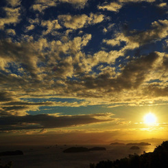 三百山*  夕景