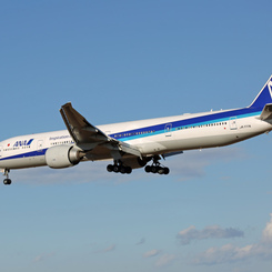 「そらー」 ANA 777-381 JA777A Landing