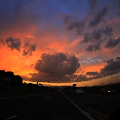 夕焼け 