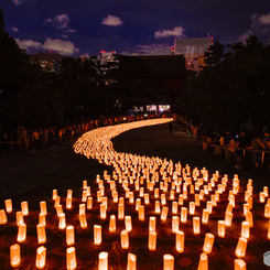 増上寺七夕キャンドルナイト2018