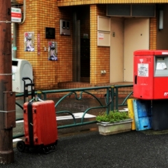 雨の日に
