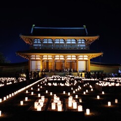燈花会 in 天平たなばた祭り2018