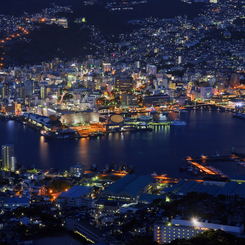 稲佐山の夜景　２