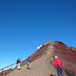 最高峰へ②