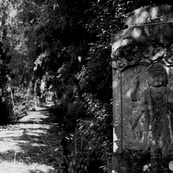 群馬赤城の福増寺参道①