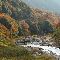 山も秋色