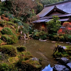 龍潭寺　書院東庭・鶴亀庭園