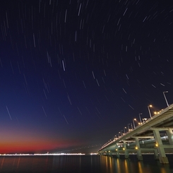 星の舞う関空