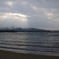 曇りの海