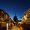 夕闇の八坂の塔