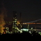 白鳥大橋と工場夜景　室蘭　蔵出し④