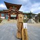 アマビエ像と天神様