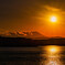 冬の富士夕景