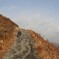 天空の登山道