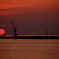本州最西端の夕日
