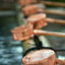 西院春日神社・手水舎より４